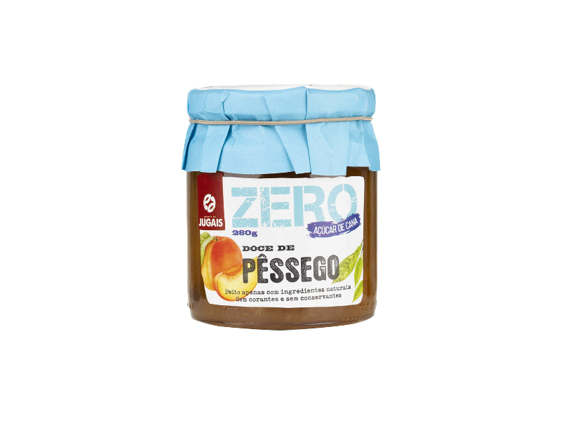 Quinta Jugais Zero Doce Pêssego 280 Gr