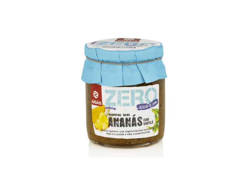 Quinta Jugais Doce Zero Ananás e Hortelã 280 Gr