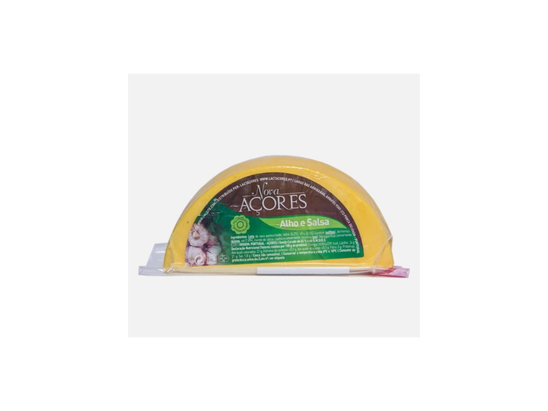 Nova Açores Queijo Alho e Salsa Metade +/- 1000 Gr