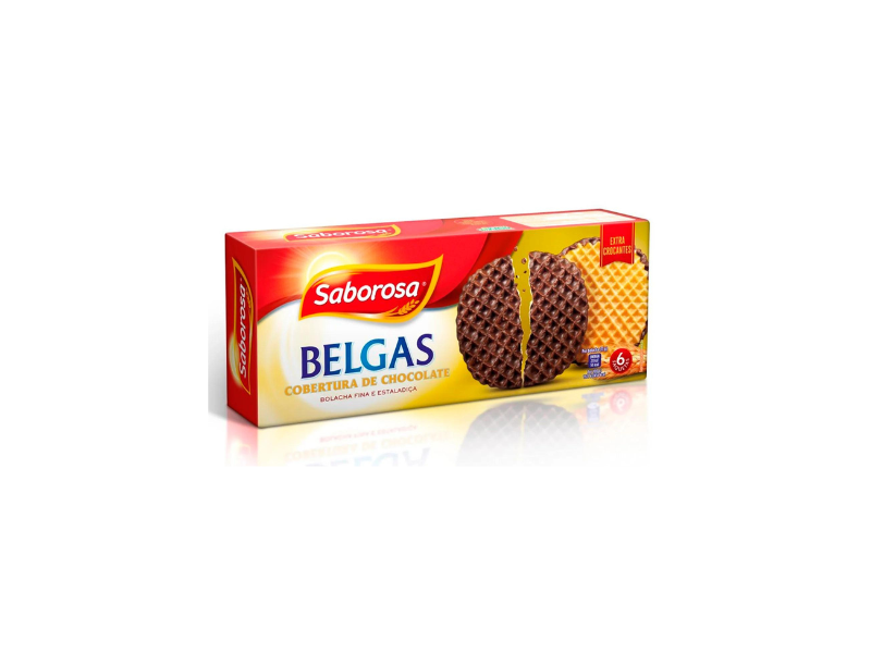 Saborosa Belgas Chocolate 198 Gr