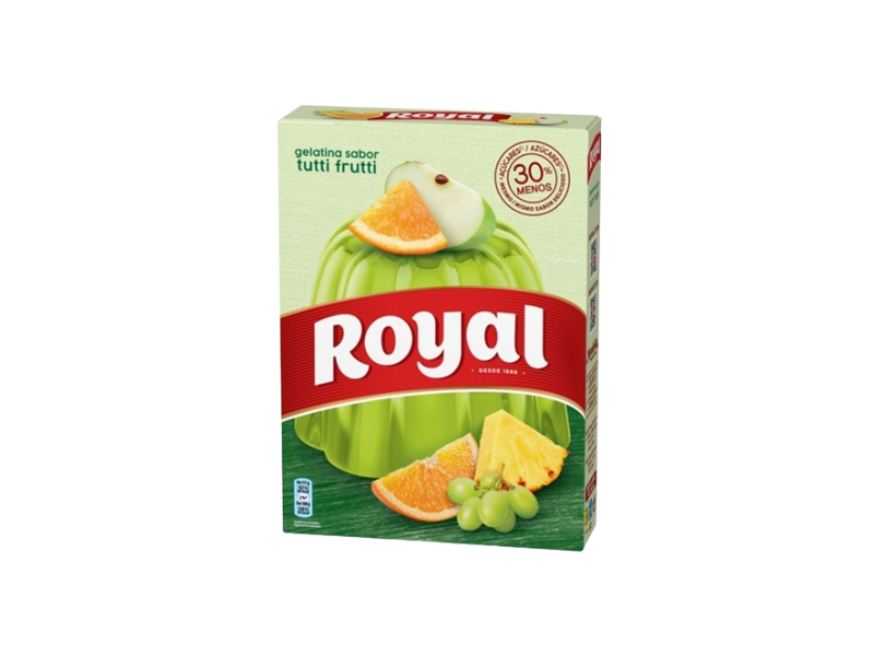 Royal Gelatina Tutti Frutti 114 Gr
