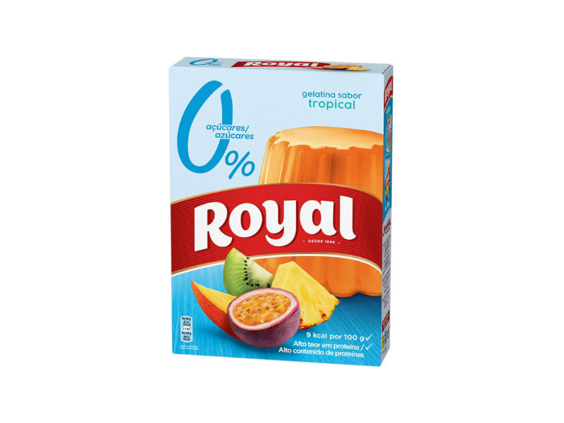 Royal Gelatina Tropical 0 %
