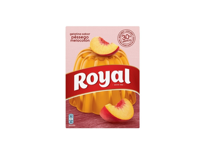 Royal Gelatina Pessego 114 Gr