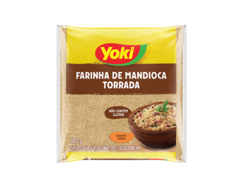 Yoki Farinha de Mandioca Torrada 500 Gr