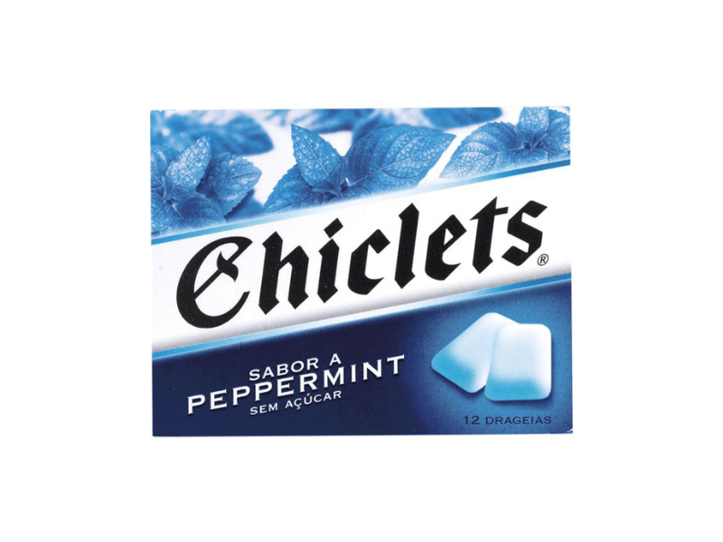 Chiclets Peppermint 12 Unidades
