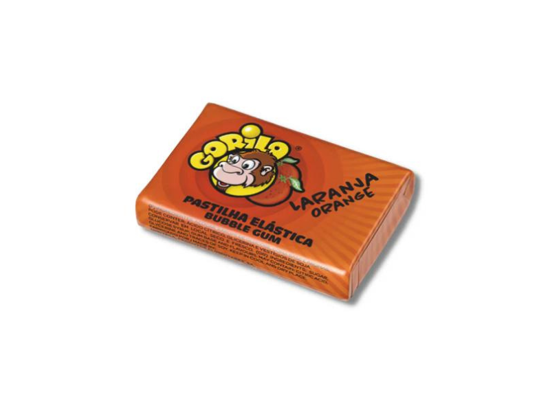 Gorila Pastilha Laranja