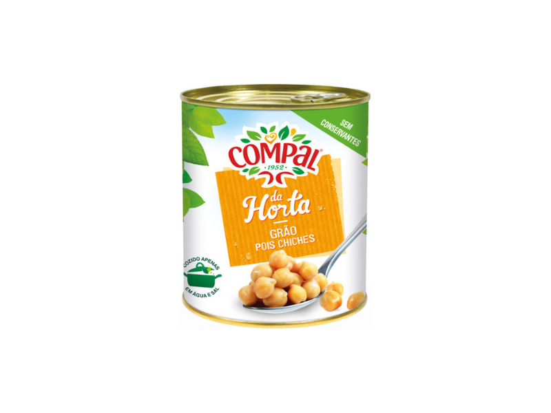 Compal Grâo de Bico Lata 845 Gr