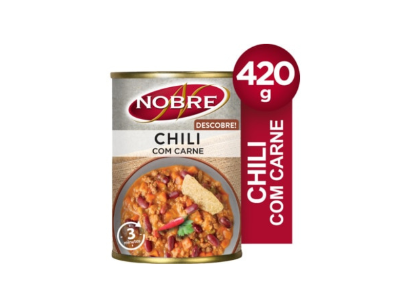 Nobre Chili Com Carne 420 Gr