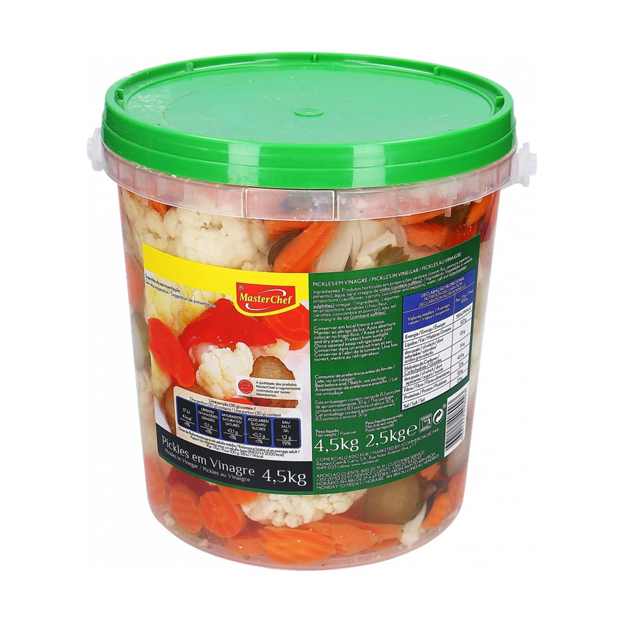 Pickles Balde 4.5 Kg