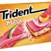 Trident Pastilhas Max Slab Watermelon 23 Gr