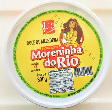 Moreninha do Rio Paçoca Amendoim 300 Gr