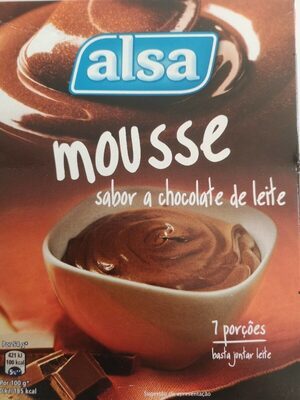 Alsa Mousse de Chocolate 132 Gr