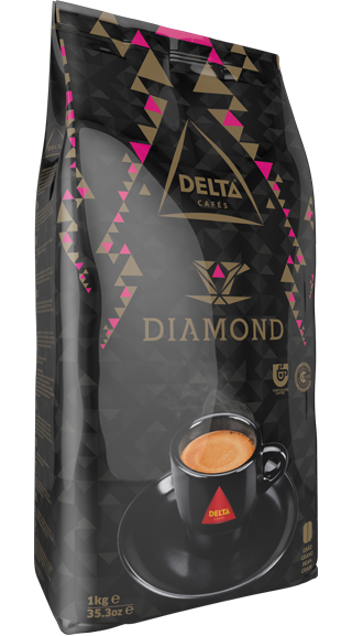 Delta Café Diamante Torrado em Grão 1 Kg