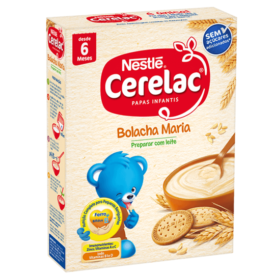 Nestle Cerelac Bolacha Maria 250 Gr