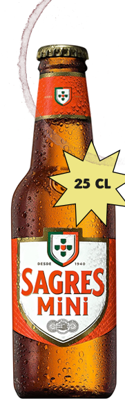 Sagres Bier Mini 25 cl