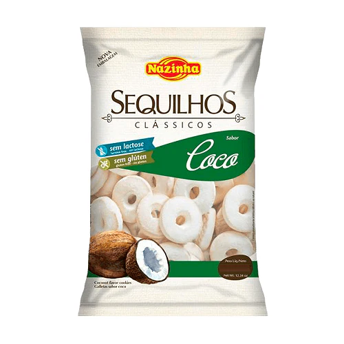 Nazinha Sequilhos de Coco 100 Gr