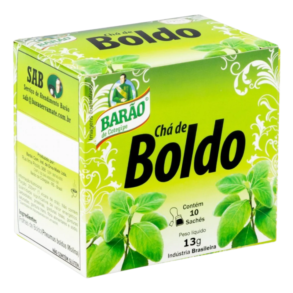Barao Cha de Boldo 13 Gr