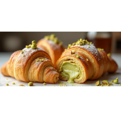 Petalamel Croissant do Porto Pistacio Cong. 4un
