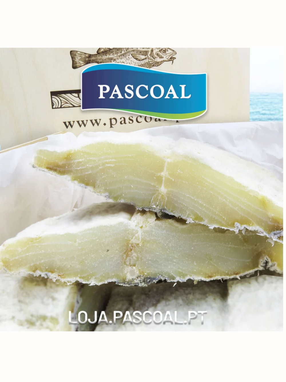 Pascoal Lombos de Bacalhau Hig. 700gr