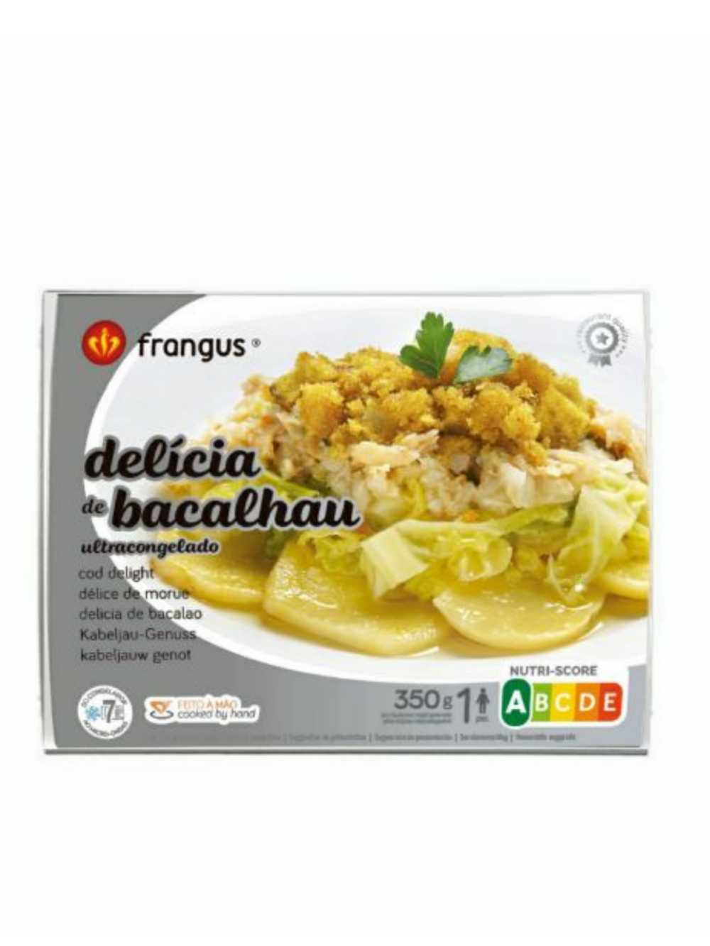 Frangus Delicias de Bacalhau 350gr