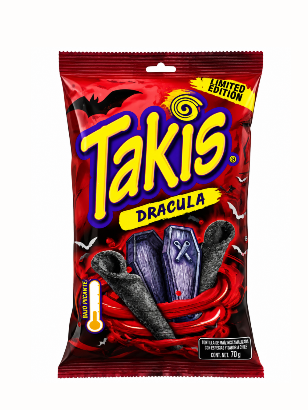 Ontwerp zonder titel (61) Takis Dracula 90gr