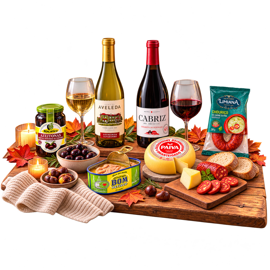 🧀🍷 Tapaspakket Herfst "Het weekend wordt gezellig" 🇵🇹