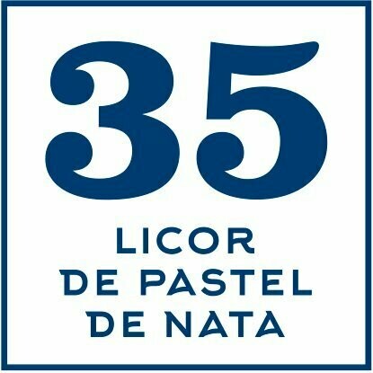 Licor 35 Licor 35 – Licor de Pastel de Nata logo
