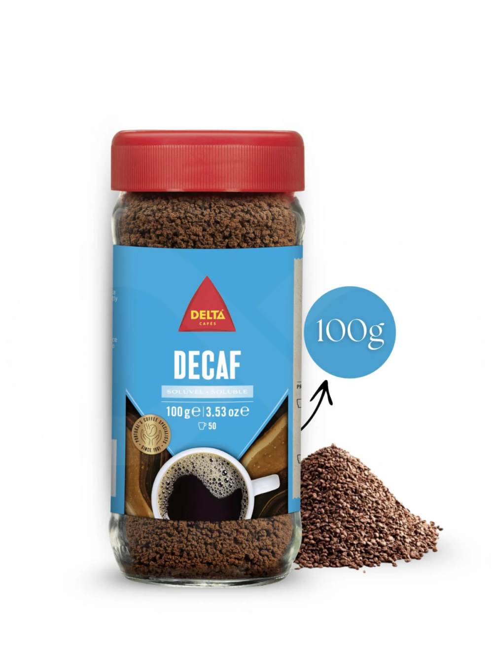 Delta Cafe Soluvel DECAF