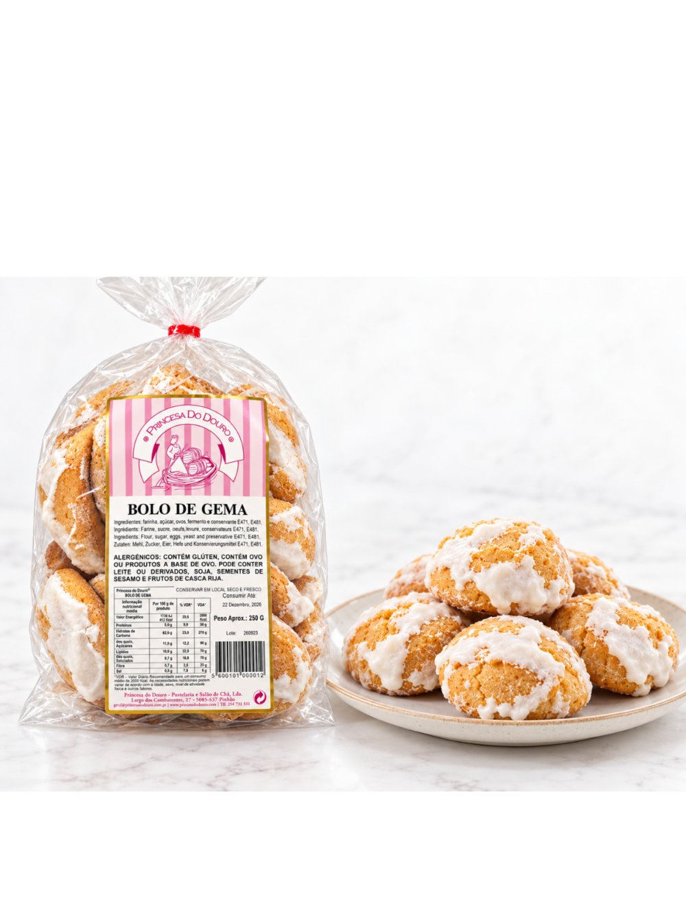 Princesa do Douro Bolo de Gema 250gr