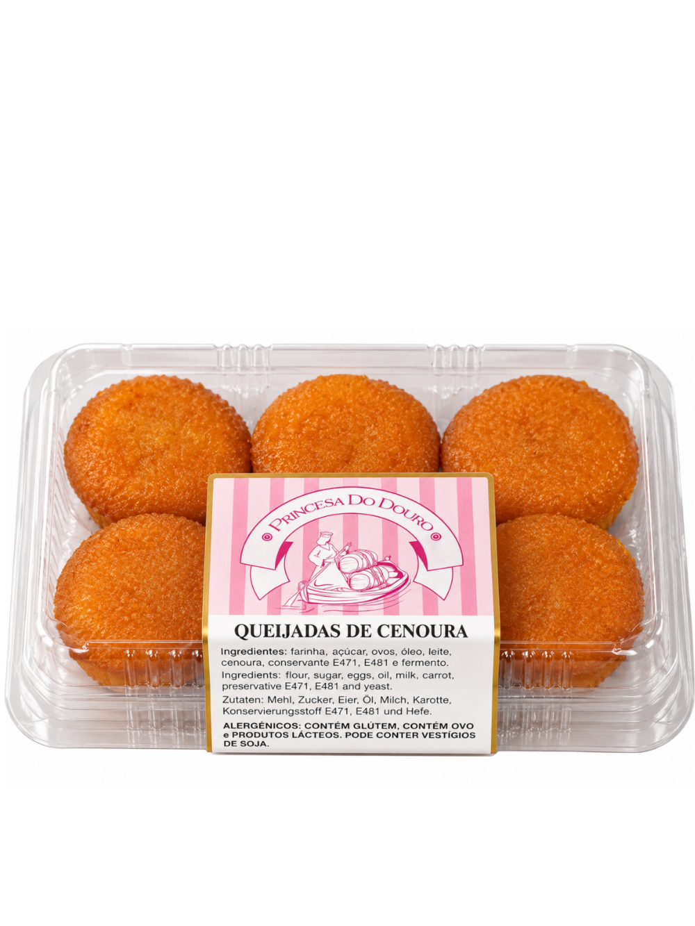 Princesa do Douro Queijadas de Cenoura 270gr