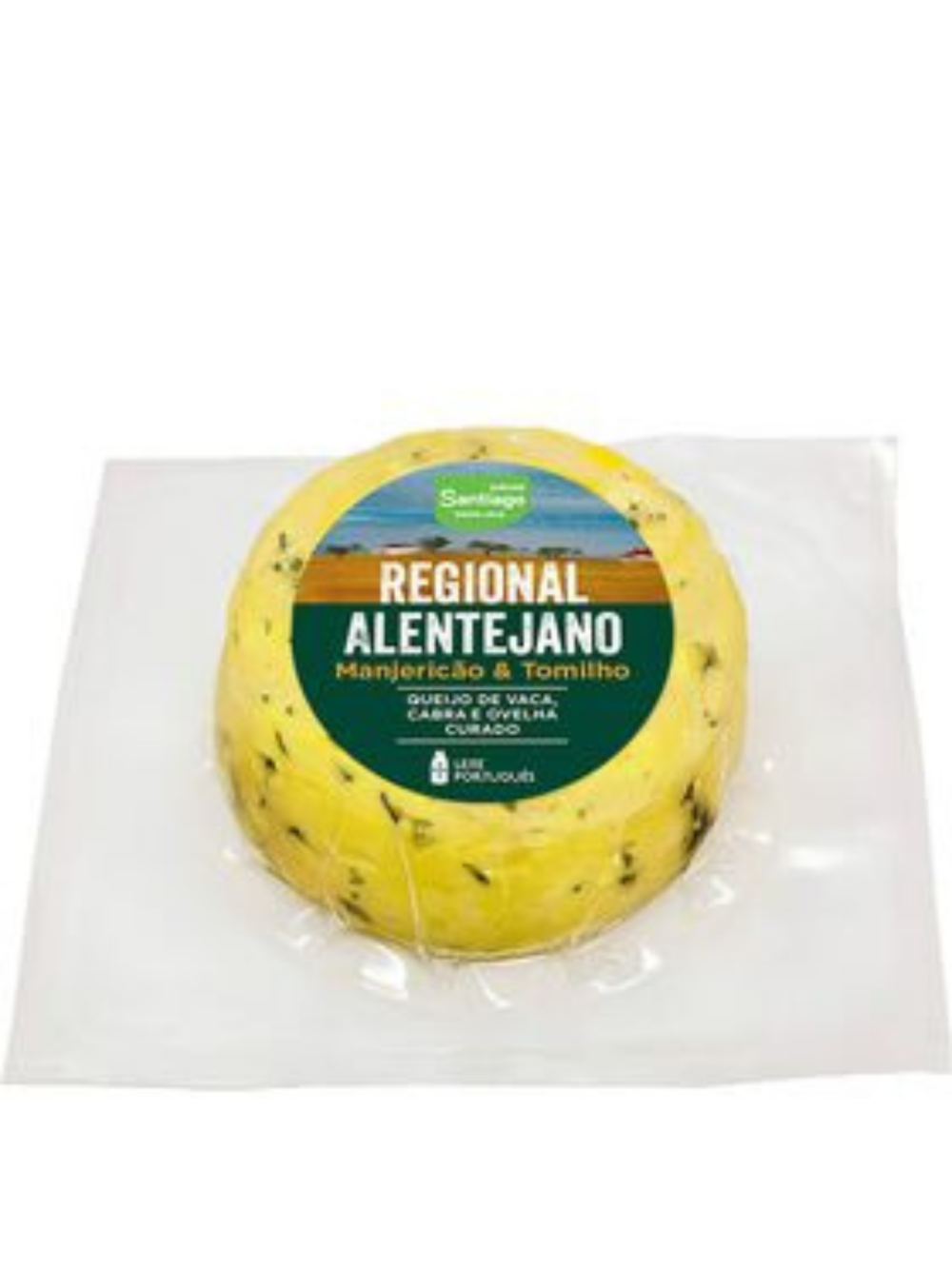 Santiago Queijo Reg. Alentejano Manjericao e Tomilho 100gr