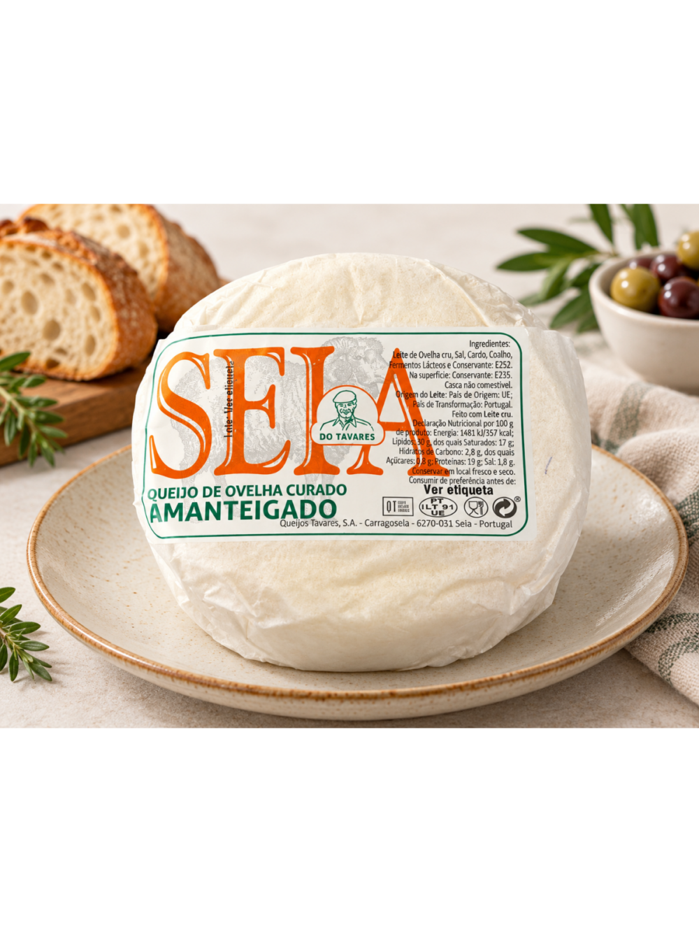 Tavares Seia Queijo Ovelha Amanteigado 500gr